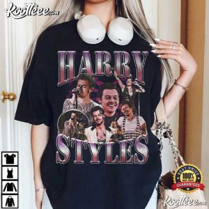 Harry Styles Music Artist 90s Bootleg Rap Vintage T Shirt (3)
