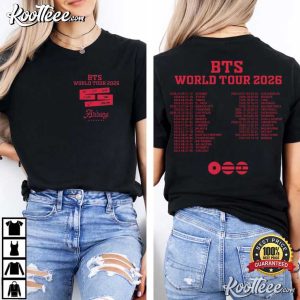 BTS World Tour Bangtan Boys Comeback 2026 ARMY T Shirt (4)
