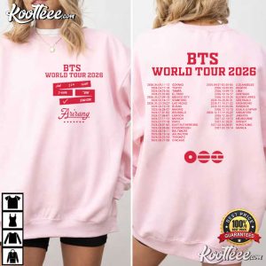 BTS World Tour Bangtan Boys Comeback 2026 ARMY T Shirt (2)