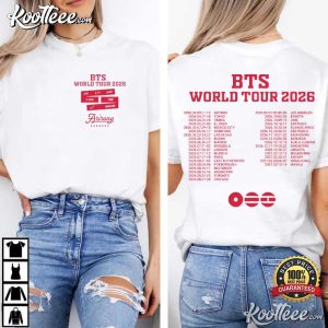 BTS World Tour Bangtan Boys Comeback 2026 ARMY T Shirt (3)