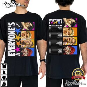 5 Seconds Of Summer Everyone’s A Star Tour 2026 Vintage Music T Shirt (2)