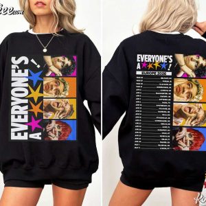 5 Seconds Of Summer Everyone’s A Star Tour 2026 Vintage Music T Shirt (3)