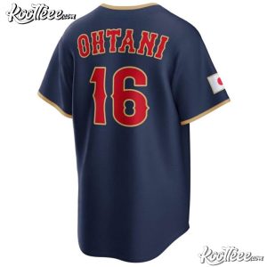 Ohtani No 16 2026 World Baseball Jersey (1)