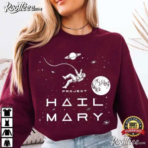 Project Hail Mary Rocky Astronaut Space Sci Fi Space Novel T Shirt (1)