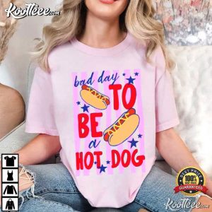 Bad Day To Be A Hot Dog Funny 4th Of July T Shirt (3)