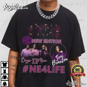 New Edition Way World Tour 2026 Concert Music Band T Shirt (3)