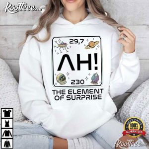 Project Hail Mary Ah Element Of Surprise Sci-Fi Space Novel T-Shirt Project Hail Mary Ah Element Of Surprise Sci Fi Space Novel T Shirt (4)