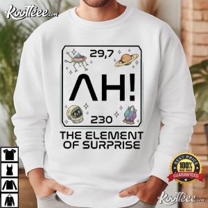 Project Hail Mary Ah Element Of Surprise Sci-Fi Space Novel T-Shirt Project Hail Mary Ah Element Of Surprise Sci Fi Space Novel T Shirt (1)