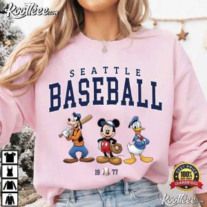 Seattle Baseball Vintage Cartoon Game Day T-Shirt Seattle Baseball Vintage Cartoon Game Day T Shirt (1)