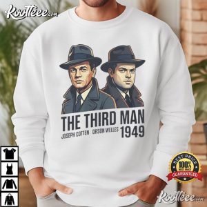 The Third Man Joseph Cotten Orson Welles Film Noir Classic Movie T Shirt (1)