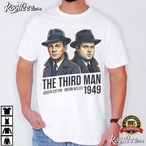 The Third Man Joseph Cotten Orson Welles Film Noir Classic Movie T Shirt (2)
