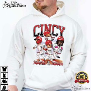 Cincinnati Baseball Cartoon Players Ohio Sports Fan T Shirt (4)