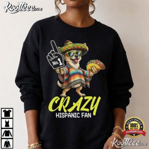 Crazy Hispanic Fan Chihuahua Mexican Basketball T Shirt (1)
