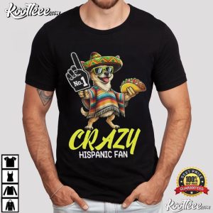 Crazy Hispanic Fan Chihuahua Mexican Basketball T Shirt (2)
