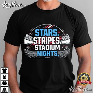 Stars Stripes Stadium Nights USA Soccer Game Day Fan T Shirt (2)