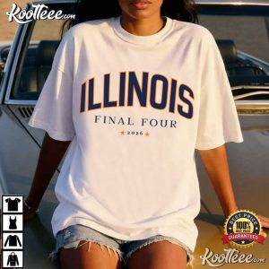 Illinois Fighting Illini Final Four 2026 Basketball T Shirt (4)