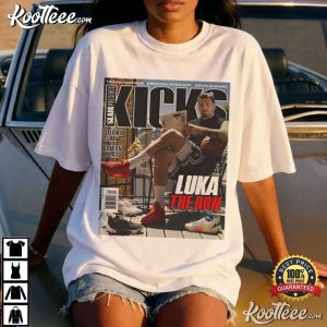 Luka Doncic Dallas Mavericks NBA Slam Cover T Shirt (2)