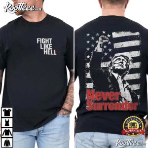 Trump Never Surrender A Defining Moment T Shirt (4)