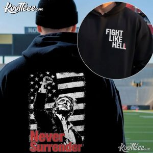 Trump Never Surrender A Defining Moment T Shirt (1)