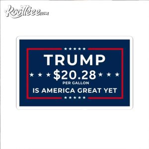 Gas Prices Trump 20 28 Political Sticker 1