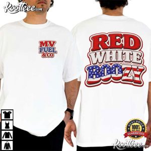 4th Of July Red White And Boozy Patriotic Drinking T Shirt (2)
