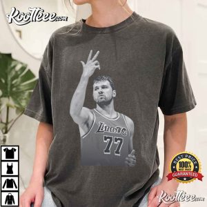 Luka Magic Graphic Basketball Game Day Vintage 90s T Shirt (1)