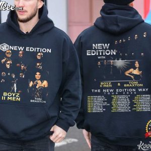 New Edition Way Tour 2026 RnB Music Fan Vintage Concert T Shirt (1)