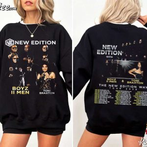 New Edition Way Tour 2026 RnB Music Fan Vintage Concert T Shirt (3)