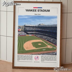 Yankee Stadium New York MLB Baseball Poster (4)