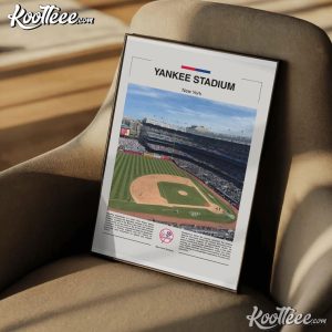 Yankee Stadium New York MLB Baseball Poster (2)