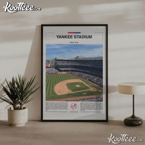 Yankee Stadium New York MLB Baseball Poster (3)