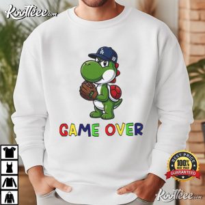 Super Mario Yoshinobu Yoshi LA Baseball Game Over T Shirt (4)