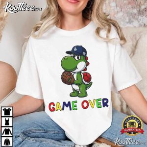 Super Mario Yoshinobu Yoshi LA Baseball Game Over T Shirt (1)