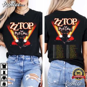 ZZ Top Inspired Tour 2026 Classic Rock Fan Concert T Shirt (1)