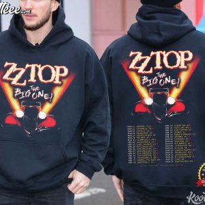 ZZ Top Inspired Tour 2026 Classic Rock Fan Concert T Shirt (2)