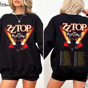 ZZ Top Inspired Tour 2026 Classic Rock Fan Concert T Shirt (3)