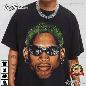 Dennis Rodman Big Face Basketball T Shirt (3)
