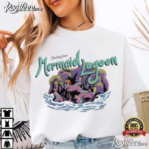 Disney Greetings From Mermaid Lagoon Neverland T Shirt (2)