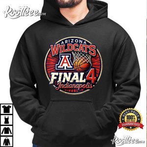 Arizona Basketball Final Four 2026 Indianapolis Graphic T-Shirt Arizona Basketball Final Four 2026 Indianapolis Graphic T Shirt (4)