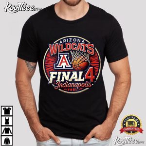 Arizona Basketball Final Four 2026 Indianapolis Graphic T Shirt (1)