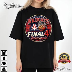 Arizona Basketball Final Four 2026 Indianapolis Graphic T-Shirt Arizona Basketball Final Four 2026 Indianapolis Graphic T Shirt (2)