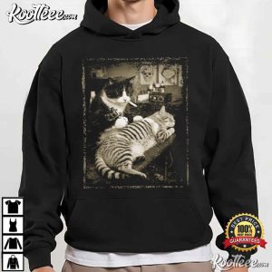 Cat Tattoo Funny Meme Graphic Retro Feline Parody T-Shirt Cat Tattoo Funny Meme Graphic Retro Feline Parody T Shirt (5)
