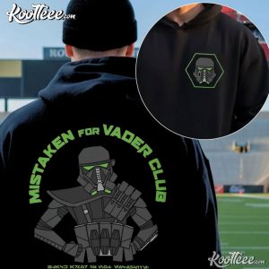 Star Wars Mistaken For Vader Club Fan Merch T Shirt (1)