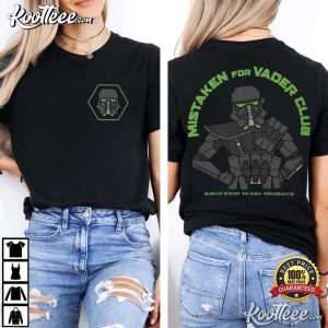 Star Wars Mistaken For Vader Club Fan Merch T Shirt (3)