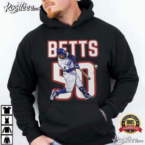 Mookie Betts Dodgers 50 LA Baseball T Shirt (4)