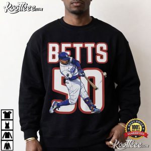 Mookie Betts Dodgers 50 LA Baseball T Shirt (1)
