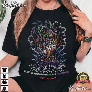 Neon Nightmare Theme Park T Shirt (2)