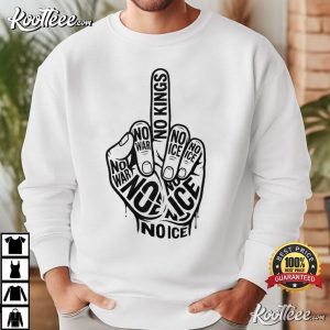 No Kings Patriotic Anti War T Shirt (1)