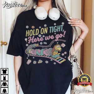 Toy Story Land Rollercoaster Retro Slinky Dog Dash Inspired T Shirt (2)