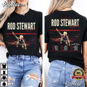 Rod Stewart One Last Time Tour Concert 2026 Fan T Shirt (4)